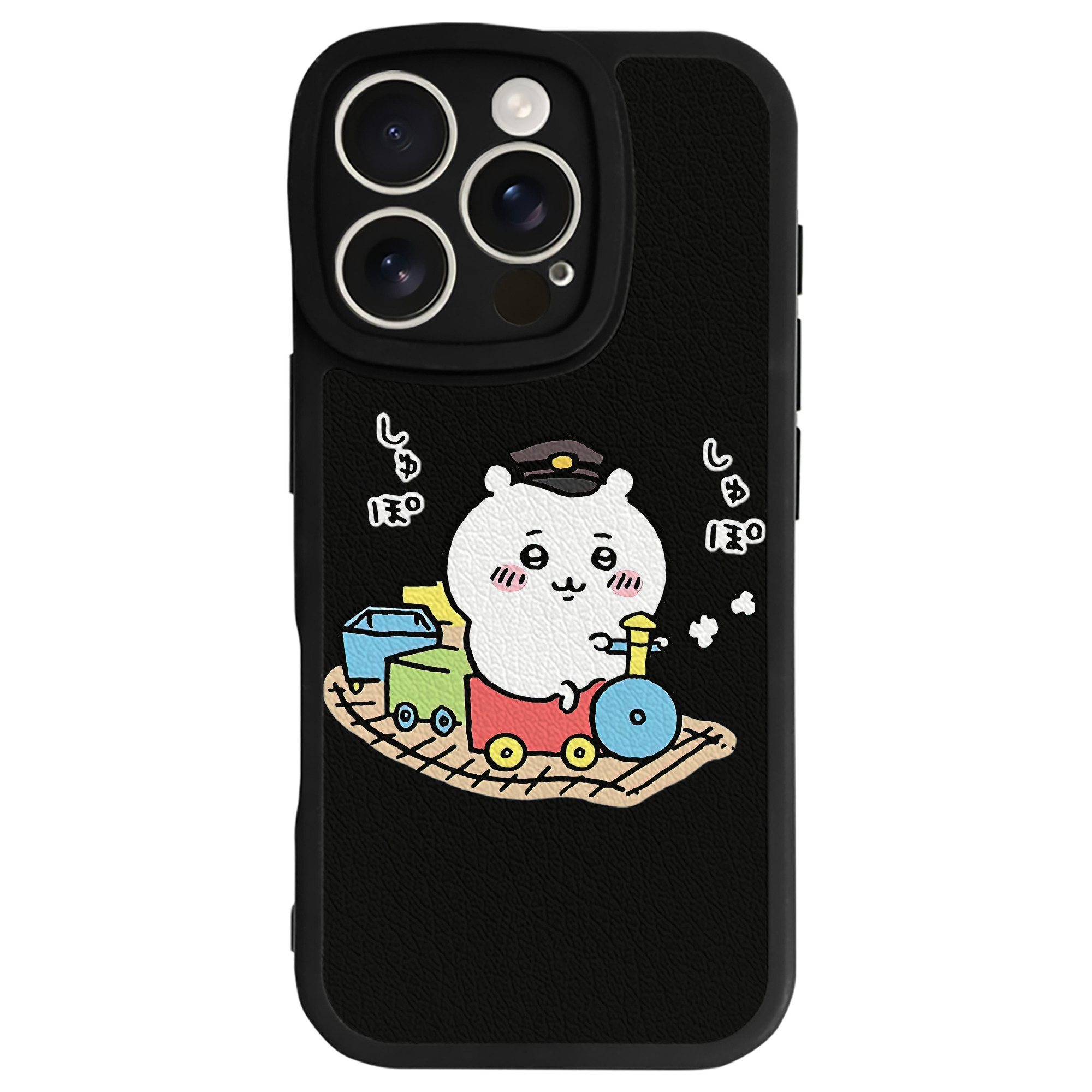 （画像用） ちいかわ ちいかわ Chii-kawa chiikawa 【iPhone 16シリーズ対応】シリコンスマホケース（レザー調） 材質：シリコン